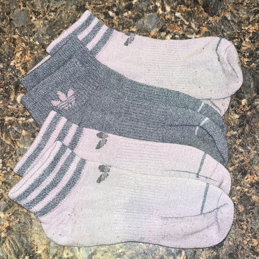 Adidas Lilac Crew Socks